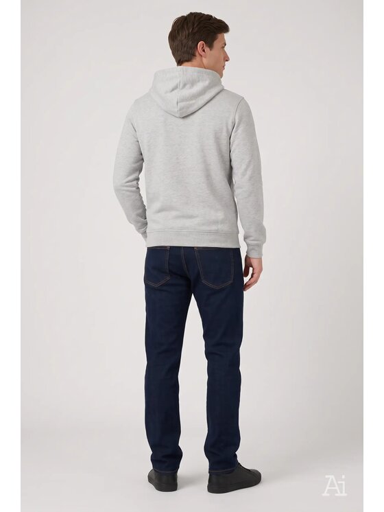 Cross Jeans Cross Jeans Jeansy F 194-765 Szary Straight Leg