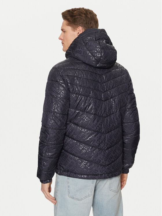 Guess Guess Dūnu jaka M5RL45 WCQA2 Tumši zils Regular Fit