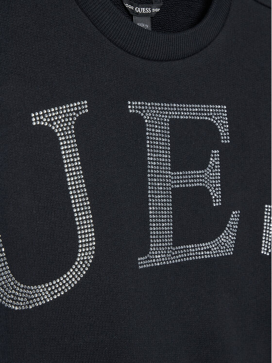 Guess Guess Sweatshirt J6RQ10 KAD74 Schwarz Regular Fit