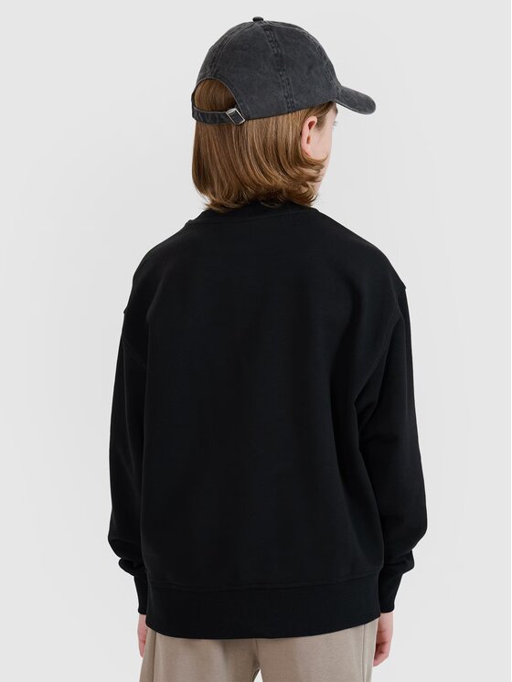 4F 4F Felpa 4FJWSS25TSWSM1713-20S Nero Oversize