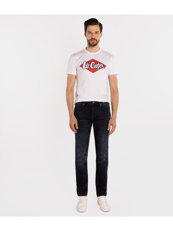 Lee Cooper Lee Cooper Jeansy DENZEL Granatowy Slim Fit