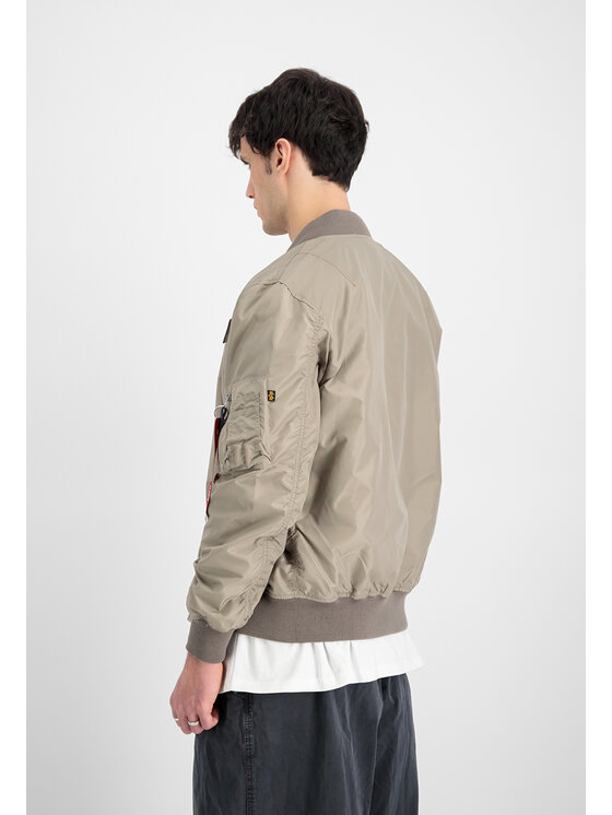Alpha Industries Alpha Industries Kurtka bomber 126101 Beżowy Slim Fit
