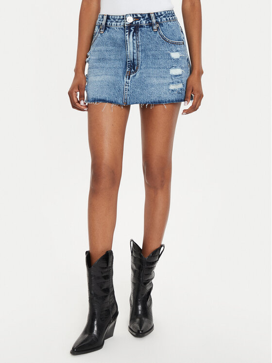 One Teaspoon One Teaspoon Fustă de blugi 26411 Albastru Slim Fit