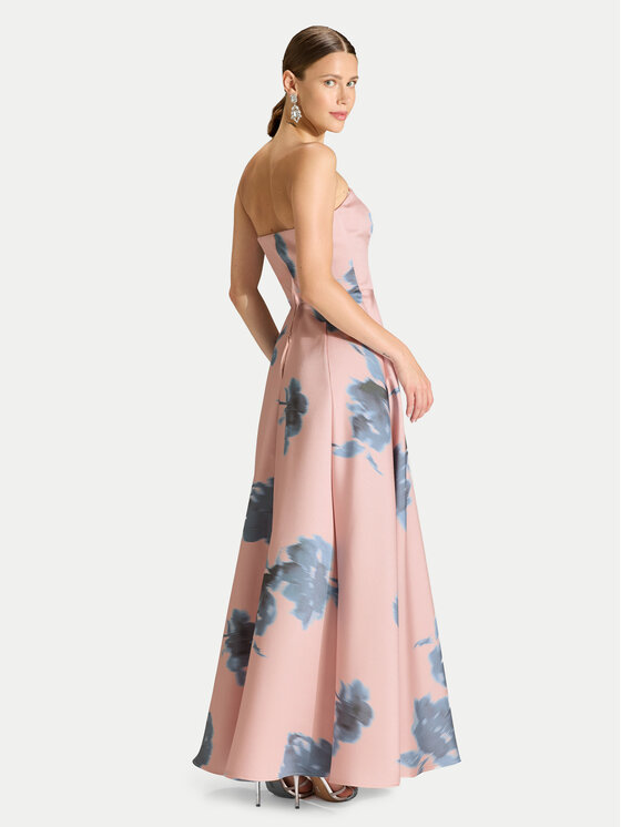 Swing Swing Večerna obleka 5AK12800 Roza Regular Fit