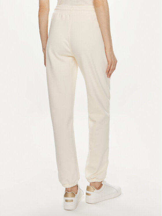 Tommy Hilfiger Tommy Hilfiger Teplákové nohavice Monotype WW0WW41572 Béžová Regular Fit