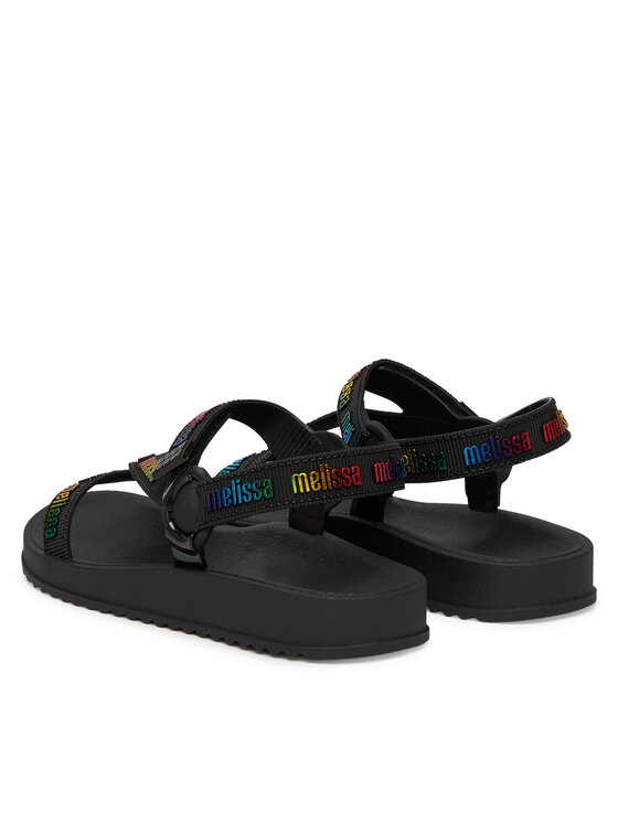 Melissa Melissa Sandały Stripes M Lover Ad 35963 Czarny