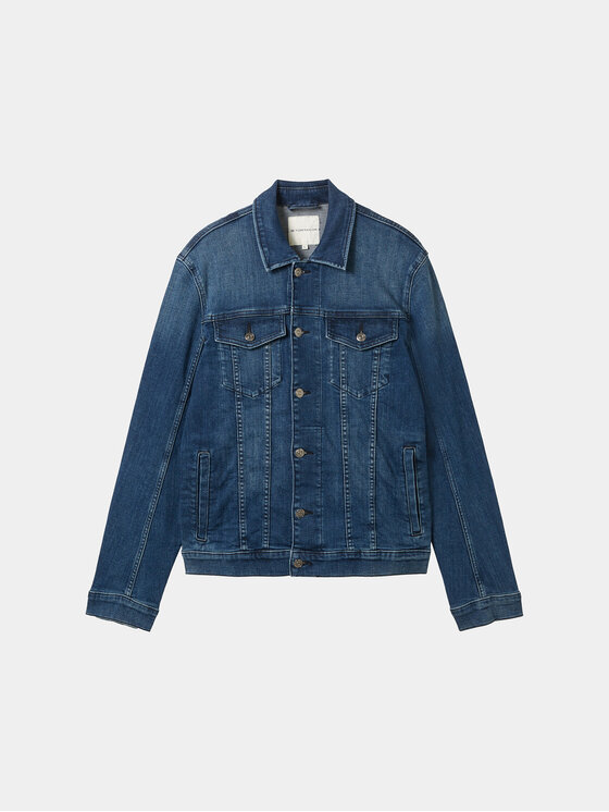Tom Tailor Tom Tailor Geacă de blugi 1040165 Bleumarin Regular Fit