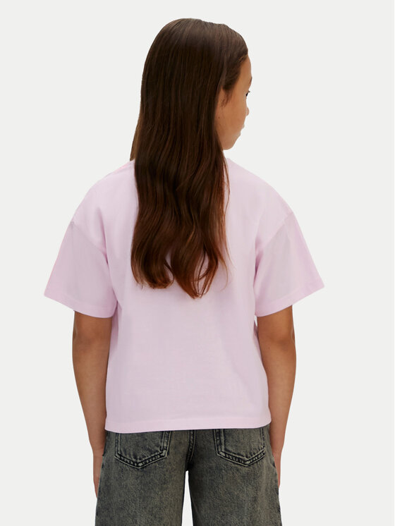 Calvin Klein Jeans Calvin Klein Jeans T-särk Logo IG0IG02136 Roosa Boxy Fit
