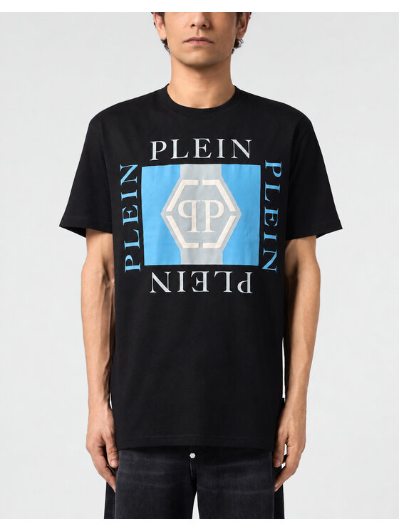 PHILIPP PLEIN PHILIPP PLEIN T-Shirt 31676 Czarny Regular Fit