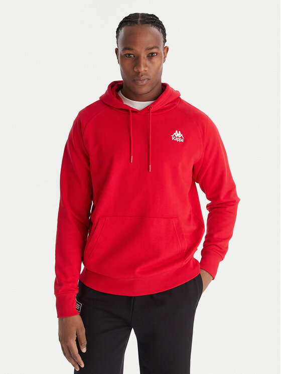Kappa Kappa Pulóver Authentic 321W7GW Piros Regular Fit