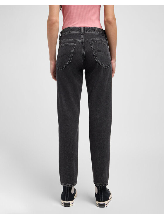 Lee Lee Jeansy RIDER Czarny Slim Fit