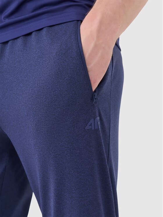 4F 4F Pantaloni da tuta 4FWSS25TFTRM0835-30M Blu scuro Regular Fit