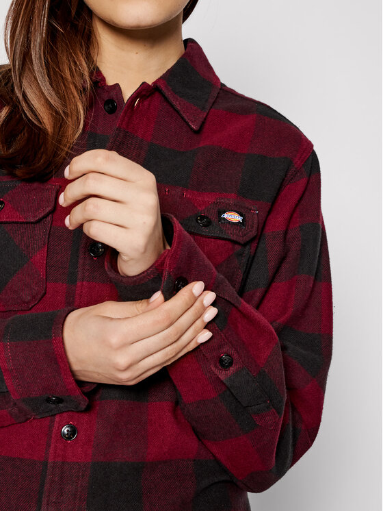 Dickies Dickies Krekls Unisex New Sacramento DK0A4XDZMR0 Bordo Regular Fit