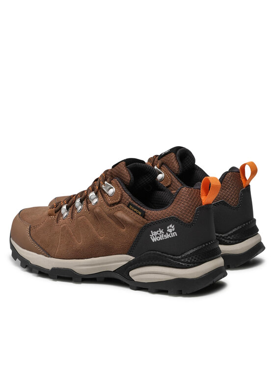 Jack Wolfskin Jack Wolfskin Trekking čevlji Refugio Texapore Low W 4050821 Rjava