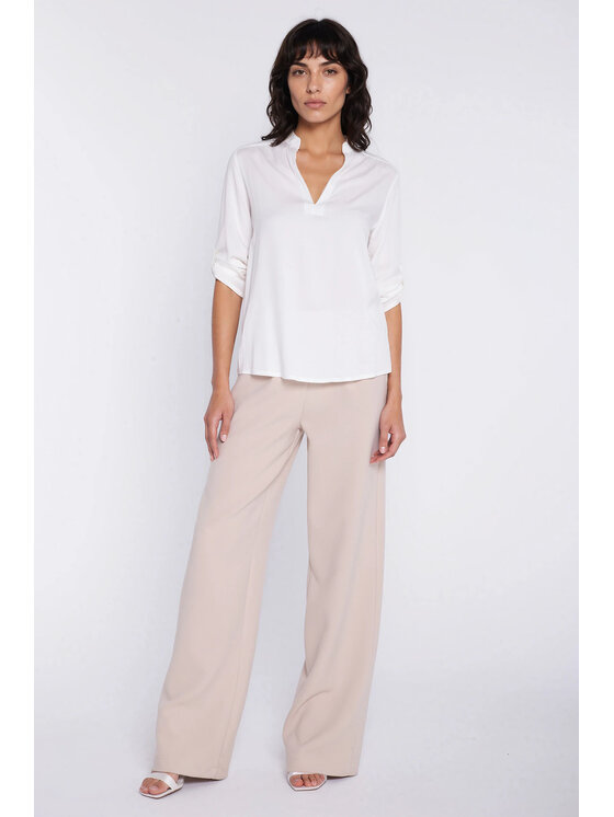 NIFE NIFE Halenka B227 Krémová Regular Fit