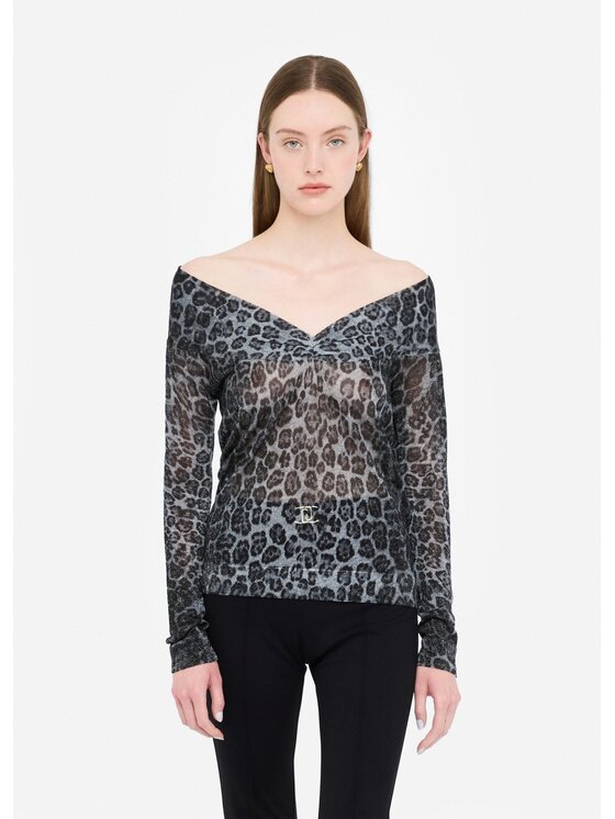 Liu Jo Liu Jo Maglione MF5367MA71NA4373 Grigio Regular Fit