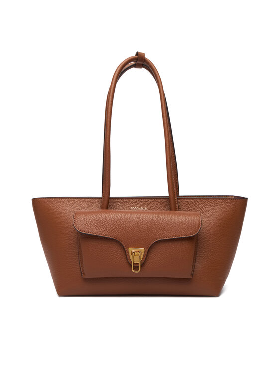 Coccinelle Coccinelle Handtasche T8A Coccinelle Double Beat E1 T8A 11 03 01 Braun