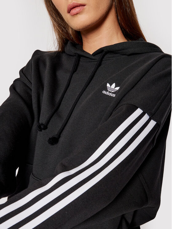 Felpa adicolor Classics H37799 Nero Oversize