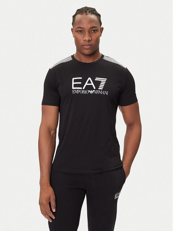 EA7 Emporio Armani EA7 Emporio Armani T-särk 7M000961 AF10375 UC001 Must Regular Fit