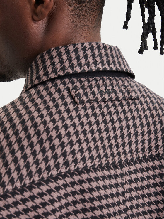 HUGO HUGO Giacca camicia Eniri  50570469 Marrone Oversize