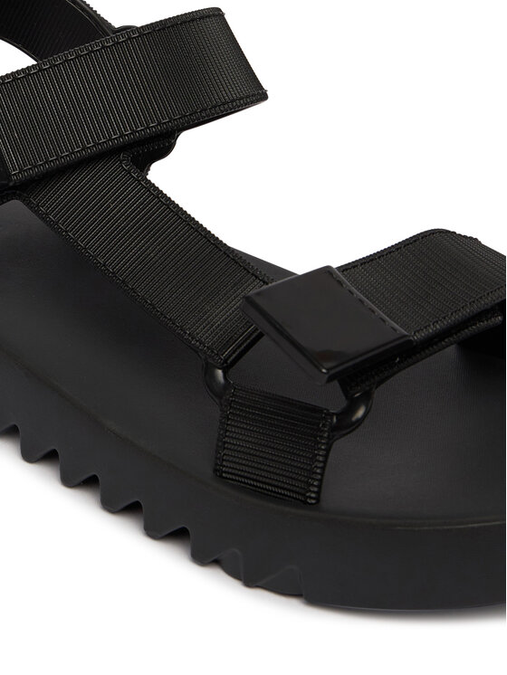 Melissa Melissa Sandały Flowing Papete Ad 33908 Czarny
