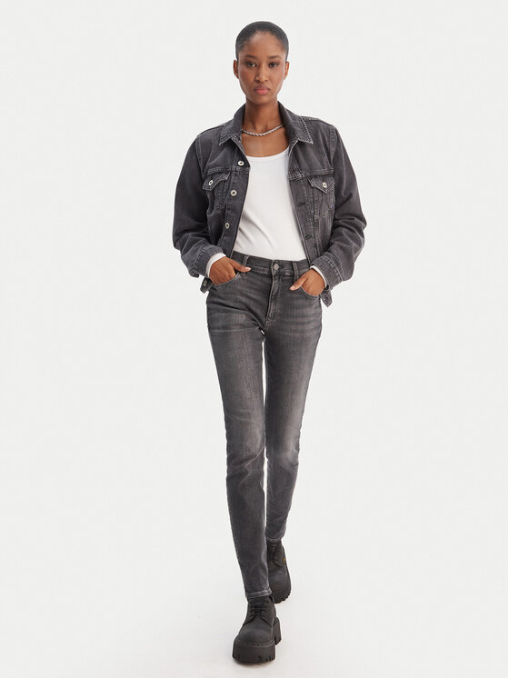 G-Star Raw G-Star Raw Jeansy D05175-A634 Szary Skinny Fit