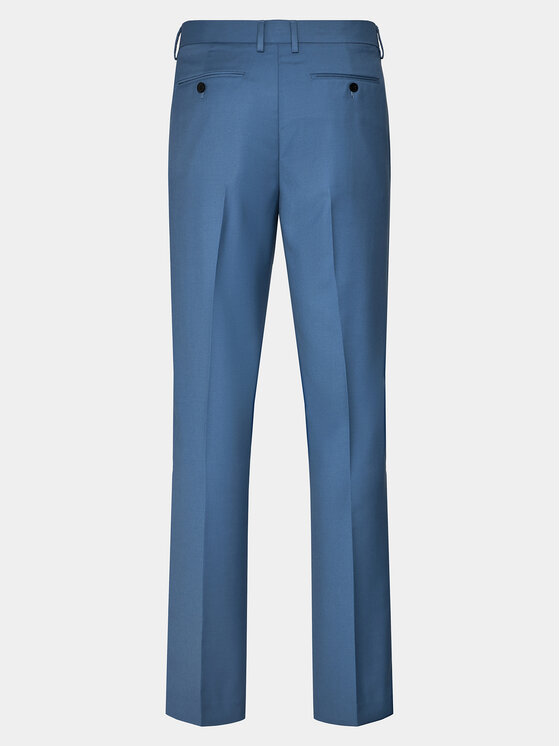 Sisley Sisley Hlače 4KI356Y89 Plava Slim Fit