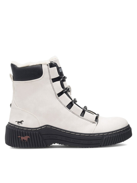 Mustang Mustang Botine 1436-605 Alb