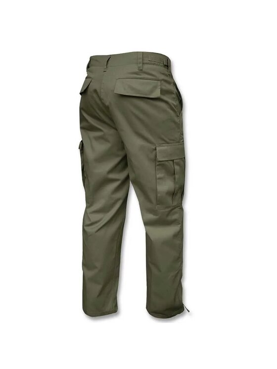 Brandit Brandit Spodnie materiałowe 1006.1.L Zielony Cargo Fit