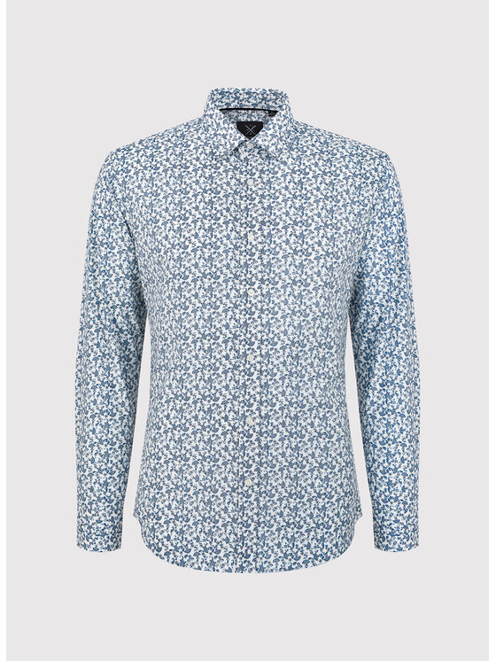 Pako Lorente Pako Lorente Koszula P23SF-1X-002 Biały Slim Fit