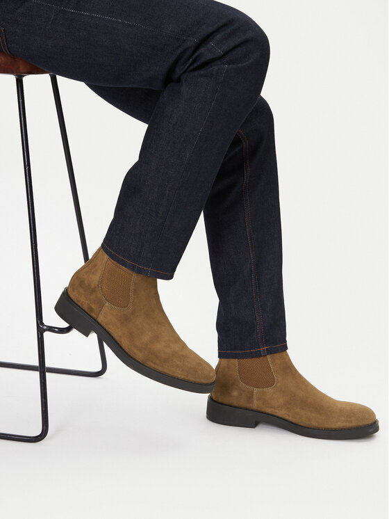 Gant Gant Gležnjarji Chelsea 29653750 Khaki