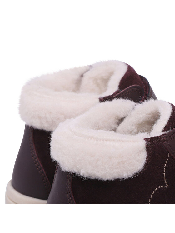 Geox Geox Schnürschuhe B Trottola G. Wpf A B264ZA 02243 C7357 S Dunkelrot