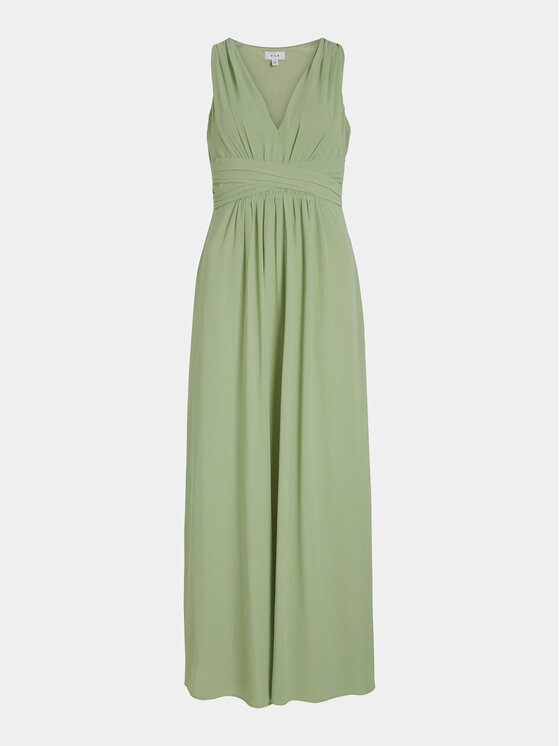 Vila Vila Abendkleid Karin 14094107 Grün Regular Fit