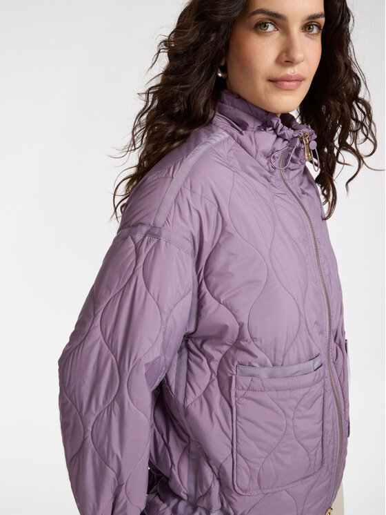 Elena Mirò Elena Mirò Kurtka puchowa F052Z000024N0F9 Fioletowy Regular Fit