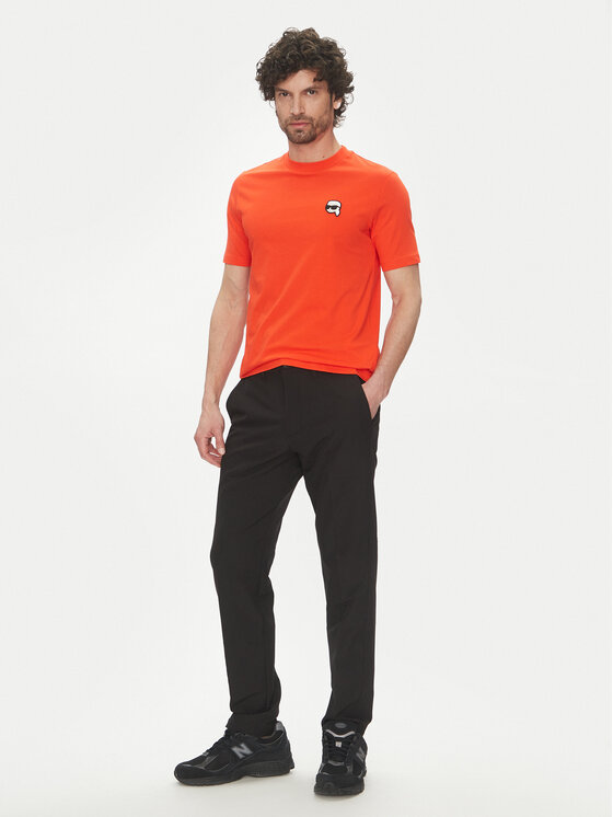 KARL LAGERFELD KARL LAGERFELD T-särk 755710 552224 Punane Regular Fit