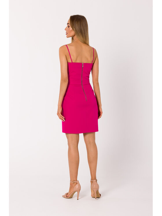 Made of Emotion Made of Emotion Sukienka letnia M744 Różowy Premium Fit