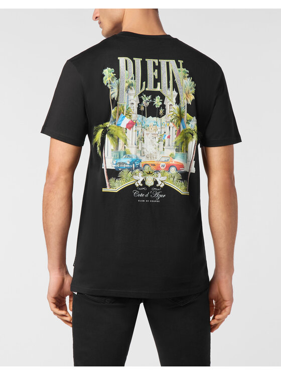 PHILIPP PLEIN PHILIPP PLEIN T-Shirt 24929 Czarny Regular Fit