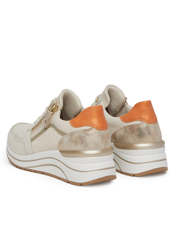Remonte Remonte Sneakersy D0T10-80 Écru