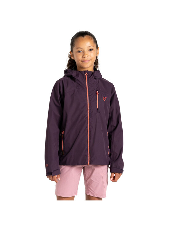 Dare2B Dare2B Kurtka przeciwdeszczowa Switch Out Fioletowy Long Fit