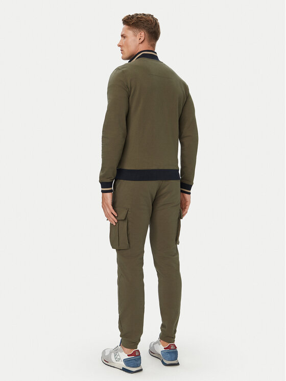 Aeronautica Militare Aeronautica Militare Tepláková souprava 262TF0126UF00662 Khaki Regular Fit