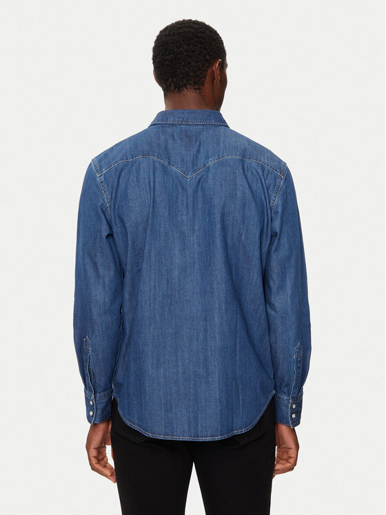 Levi's® Levi's® cămașă de blugi Barstow Western 85744-0041 Albastru Regular Fit