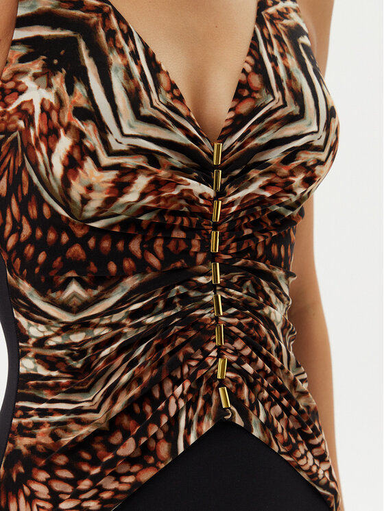 Miraclesuit Miraclesuit Kupaći kostim Tribal Tigress Charmer 6552269 Smeđa