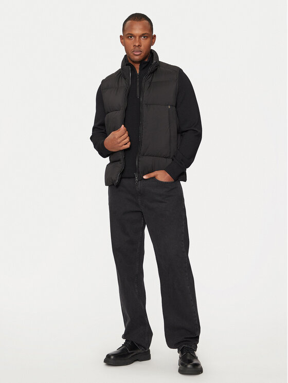 Paul&Shark Paul&Shark Sportski prsluk 14312614 Crna Regular Fit