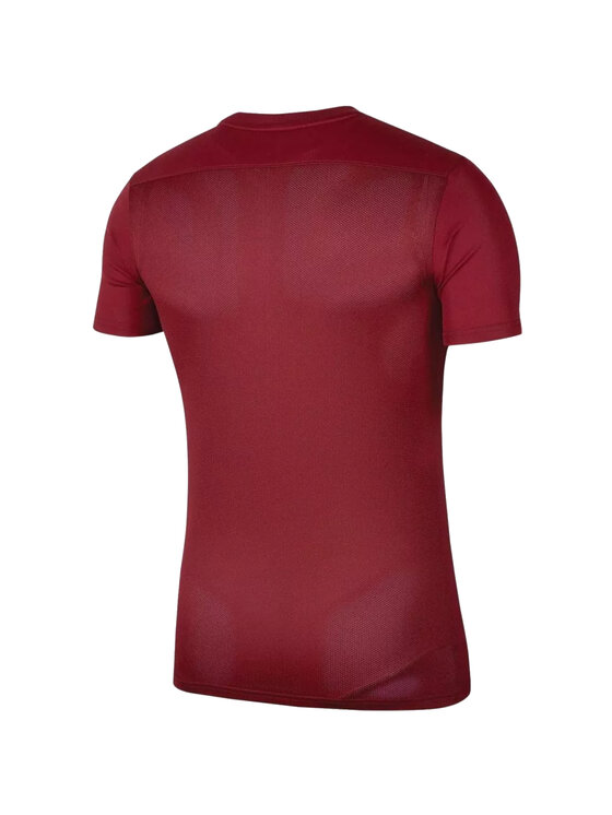 Nike Nike T-Shirt Park VII Tee Bordowy Regular Fit