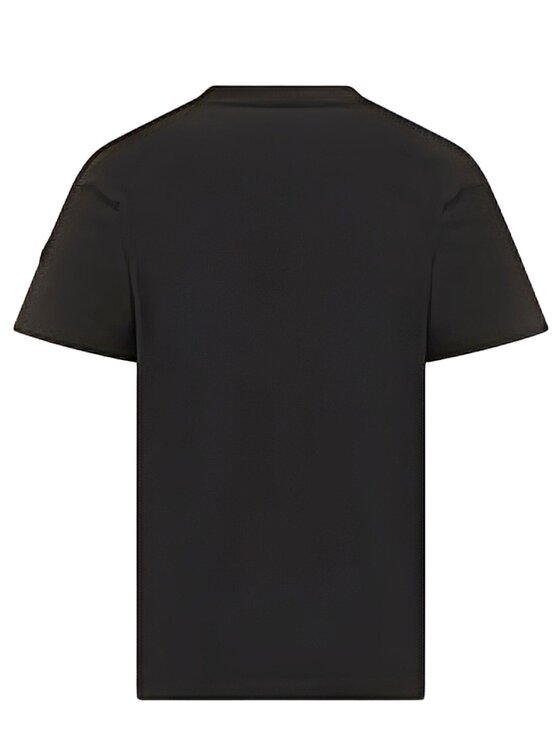 Off-White Off-White T-Shirt OMAA027S26JER00B Czarny Regular Fit
