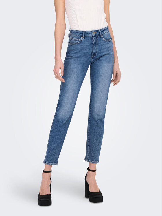 ONLY ONLY Traperice Emily 15283925 Plava Skinny Fit