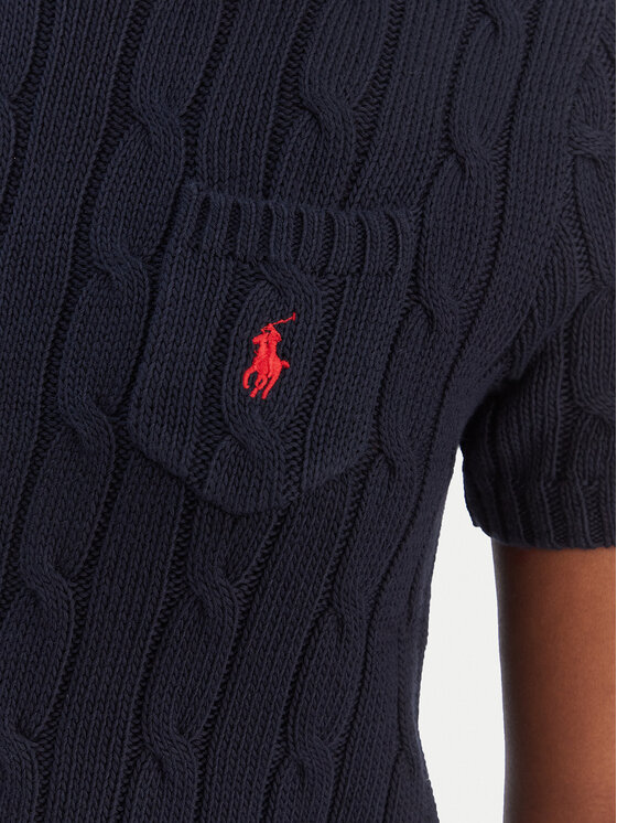 Polo Ralph Lauren Polo Ralph Lauren Sweater 211971873006 Sötétkék Slim Fit