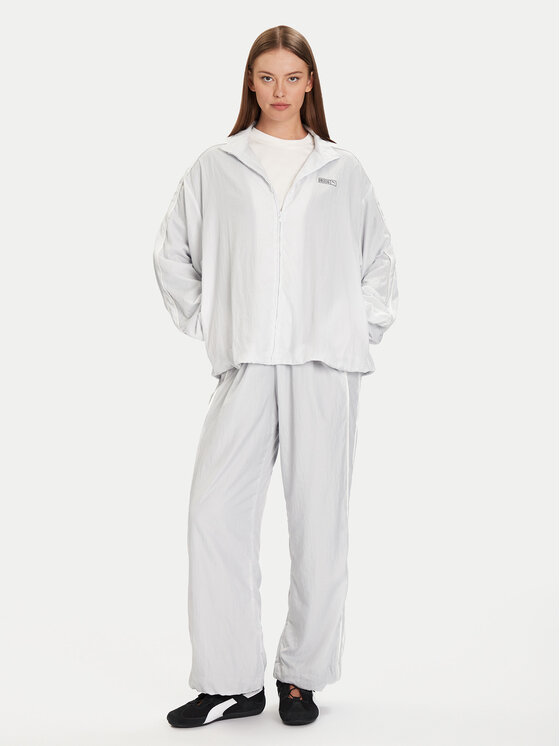 Puma Puma Суитшърт PUMA X ROSÉ T7 633793 32 Сребрист Oversize