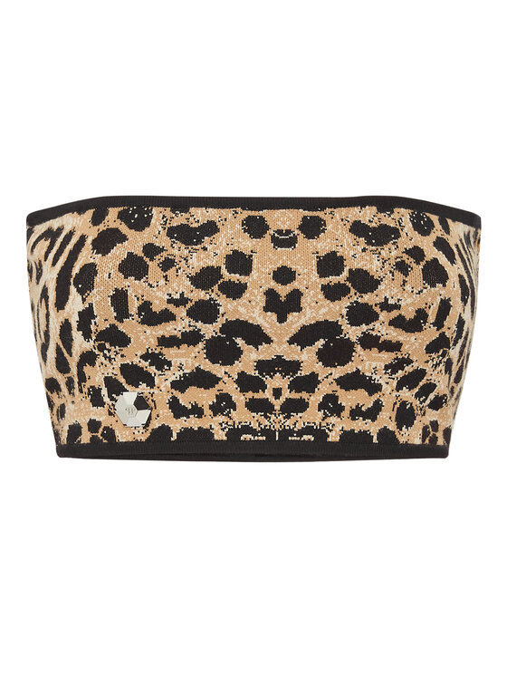 PHILIPP PLEIN PHILIPP PLEIN Top 2535 Marrone Feminine Fit