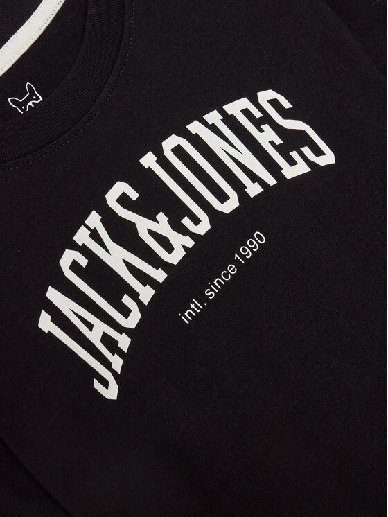 Jack & Jones Junior Jack & Jones Junior Marškinėliai 12237441 Juoda Regular Fit